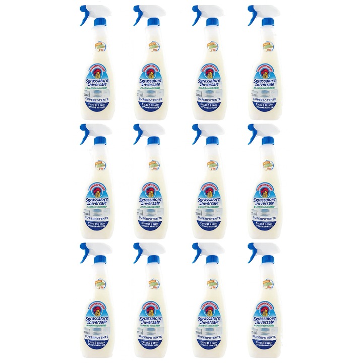 Универсален обезмаслител Chanteclair, 600 мл, комплект 12 броя, с бикарбонат, течен