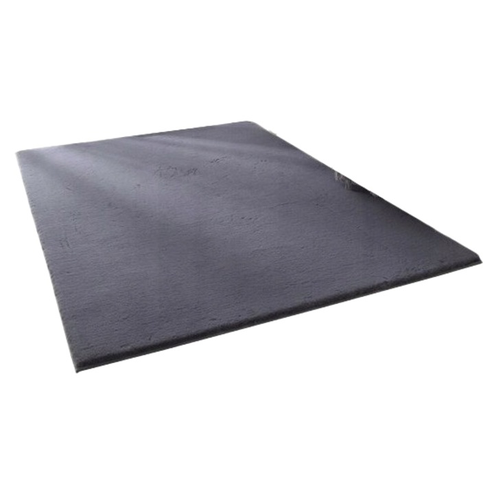 Covor gri din plus MUVU 140 x 200 cm