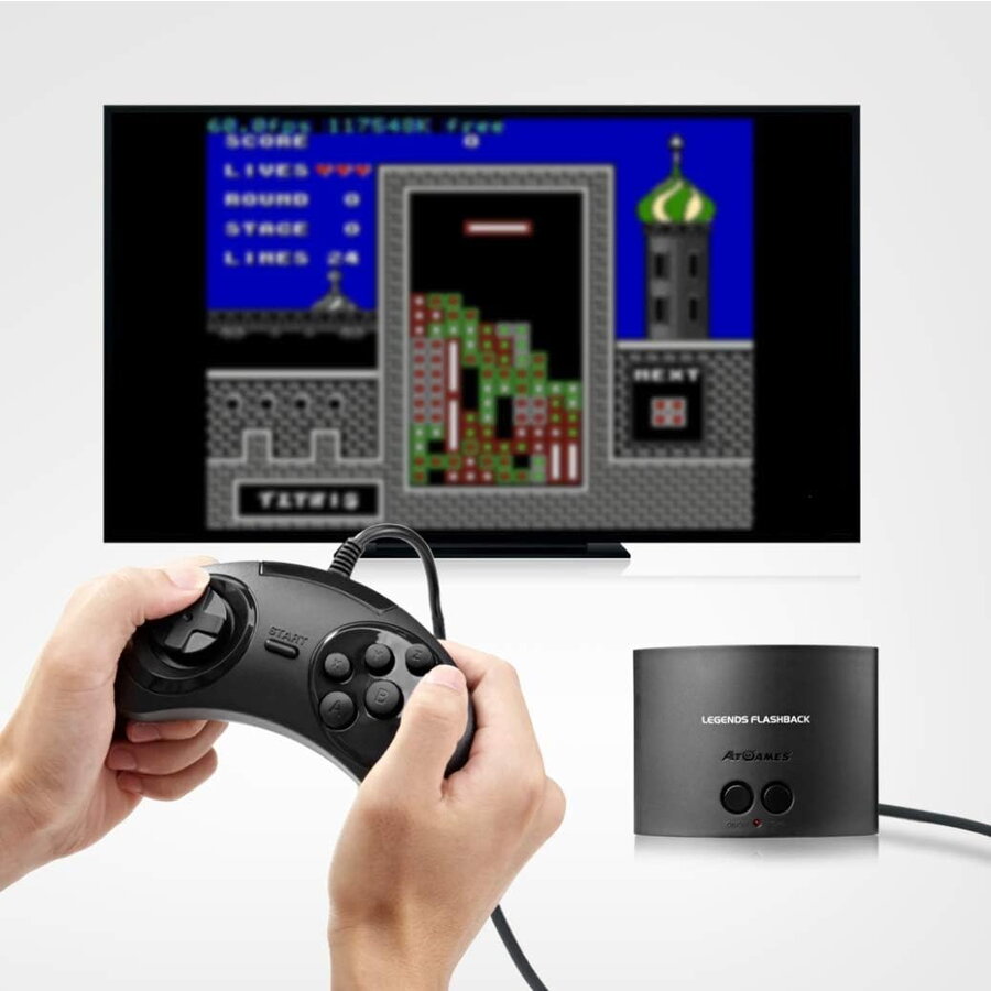 Consola Retro Atari Flashback Legends, HDMI, 100 jocuri, Negru