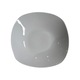 6 db mélytányér készlet, 23 cm, Cesiro, porcelán, fehér