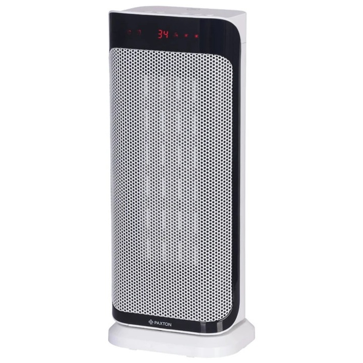 Aeroterma Electrica Paxton AE-2000D-PTC – 2000W, 2 Trepte, Oscilatie, Timer, Termostat, Oprire Automata & Protectie la Supraincalzire