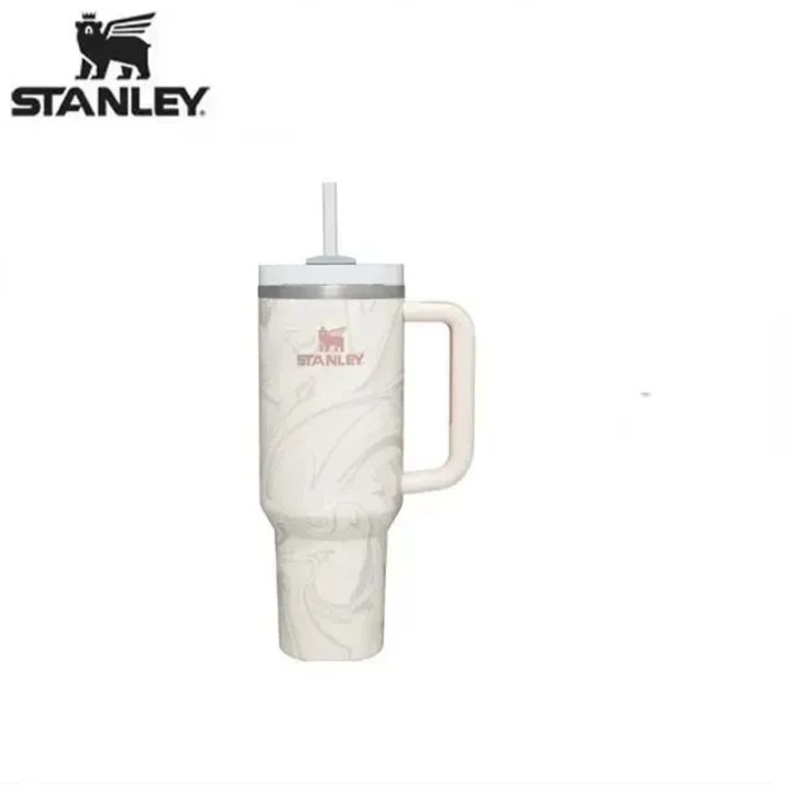 Stanley Quencher H2.0 termosz fogantyúval és szívószállal, háromállású fedél, szigetelt rozsdamentes acél, többszínű, 40 oz