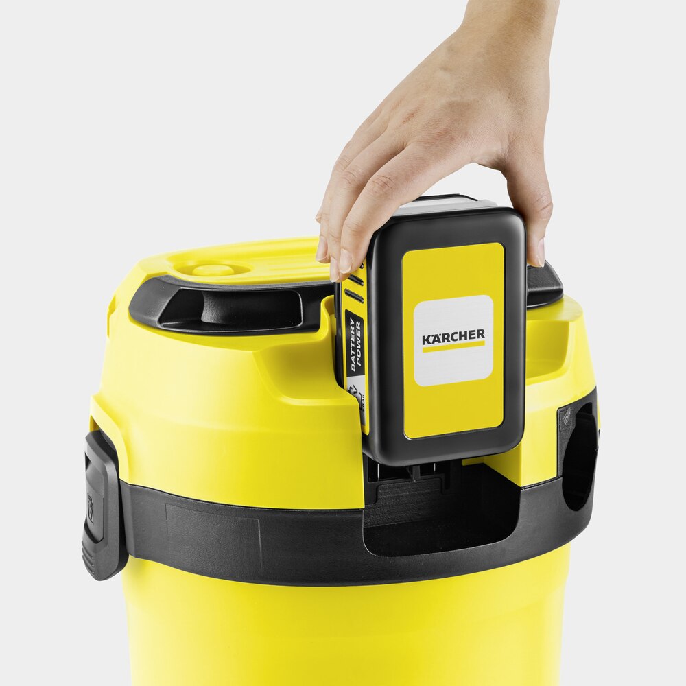 Aspirator Karcher WD 3-18 Umed/Uscat 270W Galben/Negru 20l
