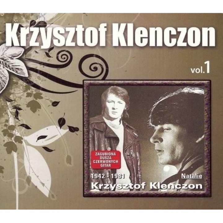 CD Krzysztof Klenczon vol.1, etui kartonowe, 140x125x10 mm