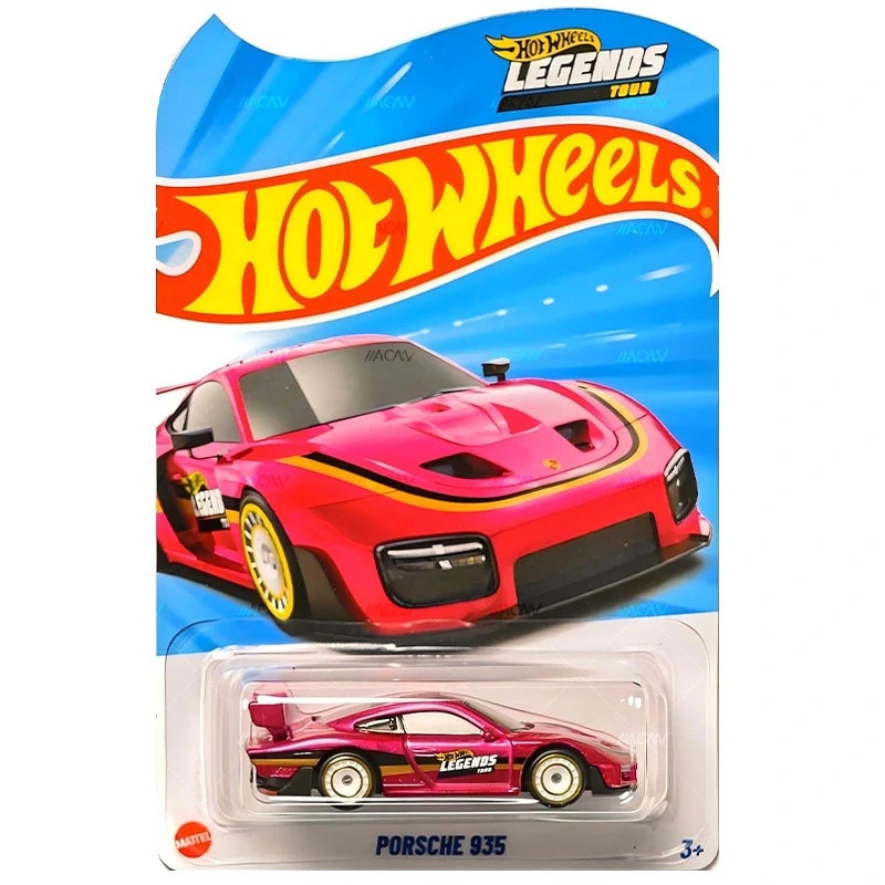 Hot Wheels Legend Tour 2025 - Porsche 935 masinuta roz, 1/64 - eMAG.ro