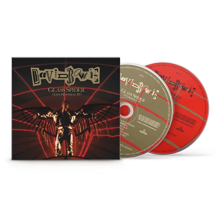 CD David Bowie: Glass Spider (Montreal Live '87, Remaster 2018) - 2CD, Pop