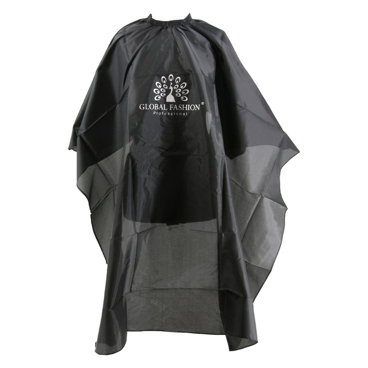 Pelerina de tuns parul Global Fashion, 1, 2*1, 5 cm, negru