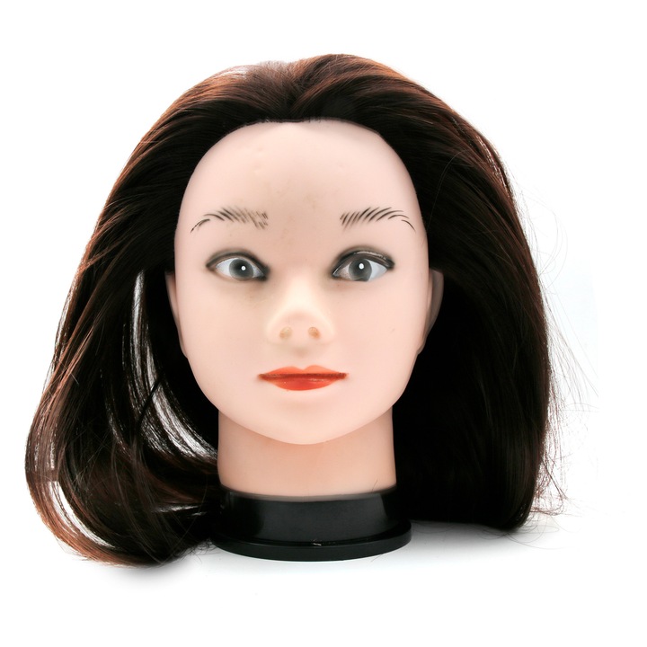 Cap de practica, manechin, femeie