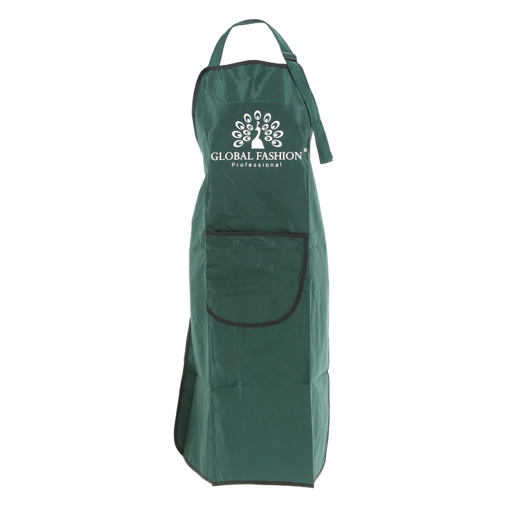 Sort pentru frizeri Global Fashion, verde