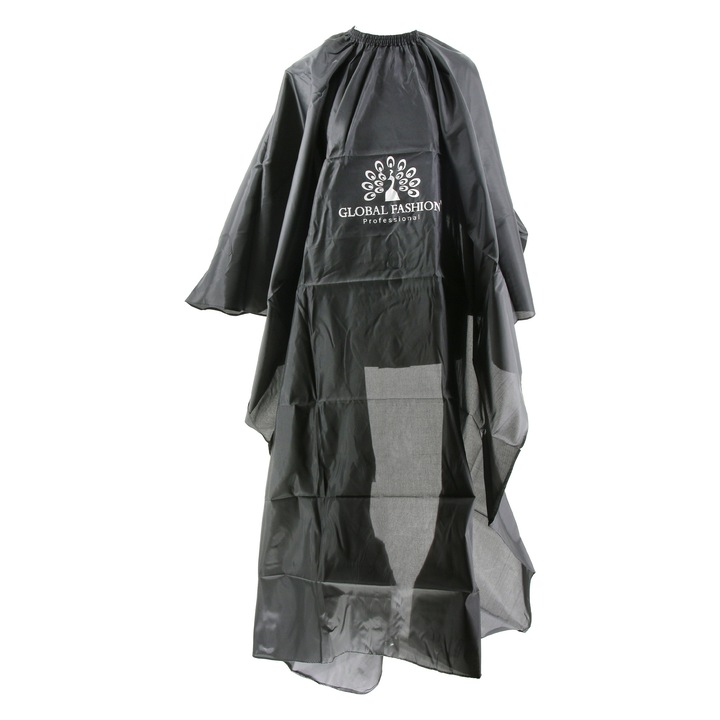 Pelerina pentru tuns Global Fashion, Neagra
