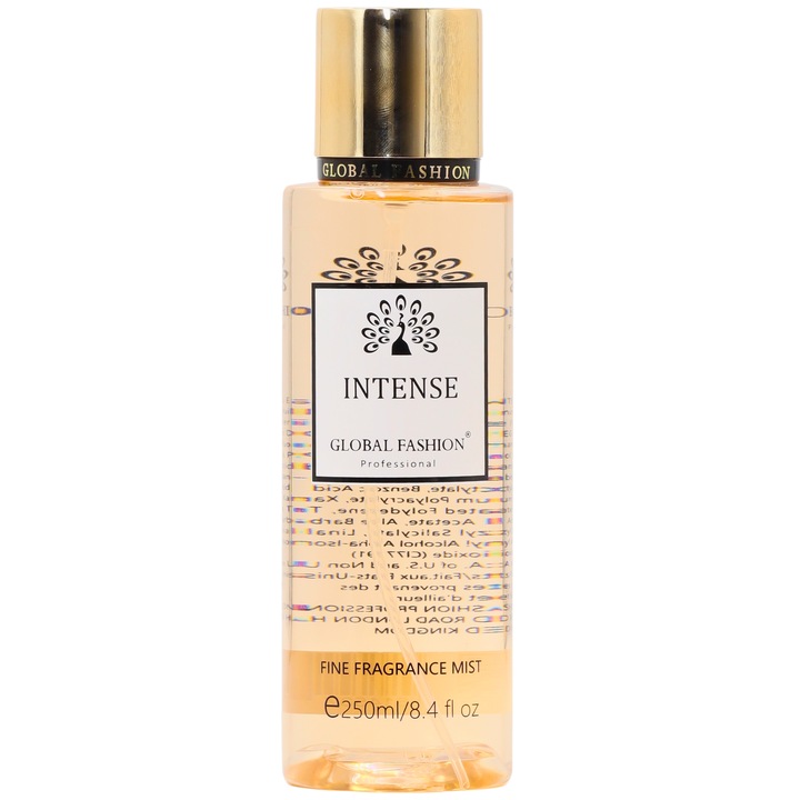 Testpermet, Global Fashion, Intense, 250ml, tartós illat