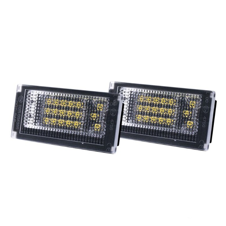 Set 2 bucati lampa numar LED compatibil, MINI, CLP14, AMIO 04557