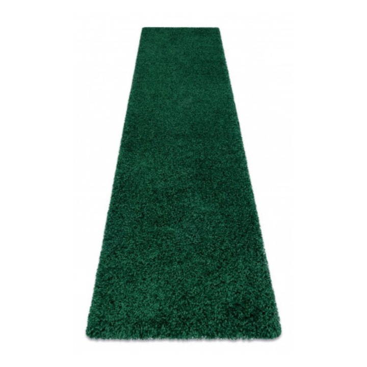 Kab. Szőnyeg, futószőnyeg SOFFI shaggy 2cm zöld -60x100 cm