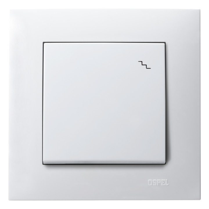 Intrerupator cap scara 10AX, IP20, alb SZAFIR