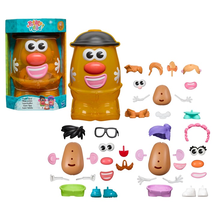 Mr. Potato Head Super Tubers játék készlet, többszínű, műanyag
