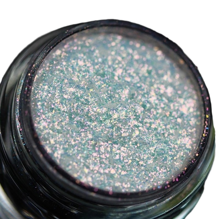 Kajol Beauty PK58 áttetsző duokróm pigment rózsa-arany irizációval, Sparkle/Microglitter sminkhez, 1g