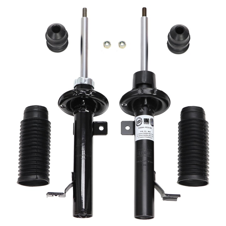 Lengéscsillapító védővel, Master Sport Germany, 2 darab, Ford Fiesta V/Mazda 2-höz, gáz