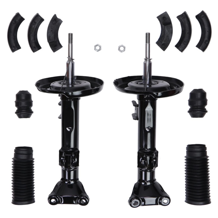 Lengéscsillapító készlet védelemmel, Master-Sport Germany, Mercedes-Benz CLK (C209) és C-Class (W203) modellekhez, 2 darab, gázos, 12,26 kg