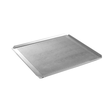 Tava perforata Hendi GN 2/3 - 354x325x(H)10, cu 4 margini, aluminiu Tava perforata Hendi GN 2/3 - 354x325x(H)10, cu 4 margini, aluminiu
