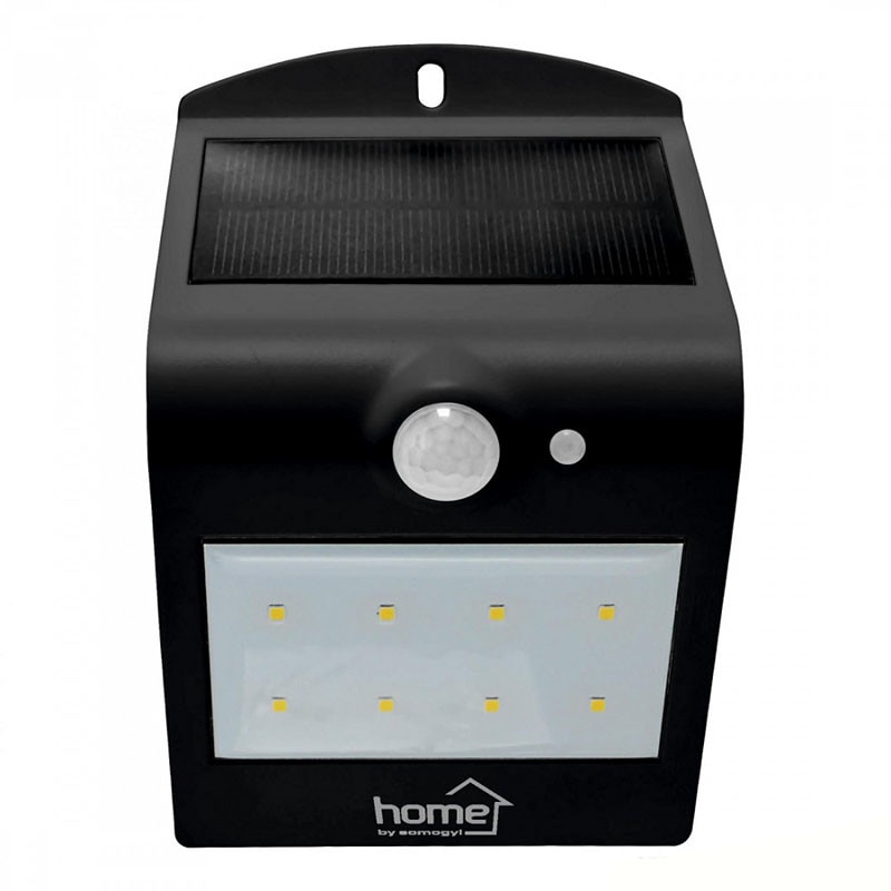 Lampa solara LED, 1.5W, senzor de miscare 120°, negru, Home