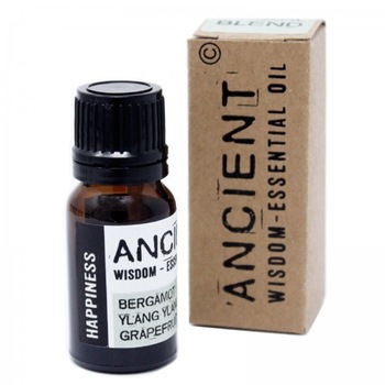 Ulei esential mix Happiness (bergamota, ylang-ylang, grapefruit) - 10 ml Ulei esential mix Happiness (bergamota, ylang-ylang, grapefruit) - 10 ml