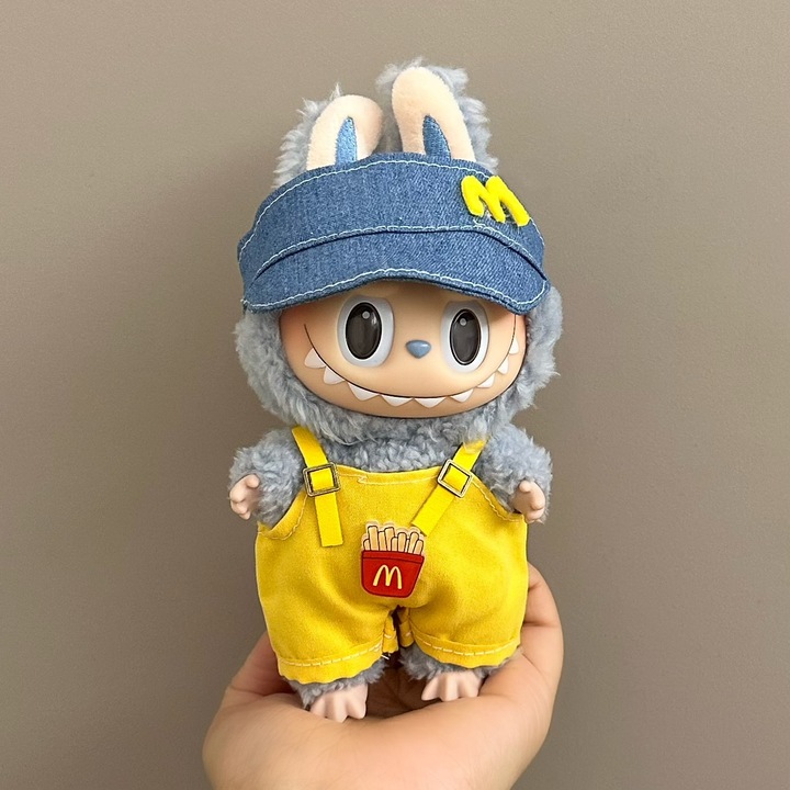 Babaruha, 17cm, többszínű