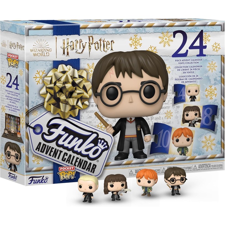 Funko Harry Potter Adventi naptár, figurák, többszínű, 24 karakter, 4,75 cm