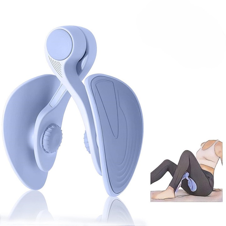 Aparat de exercitii Kegel pentru antrenamentul coapselor, antrenament pentru podea pelviana, recuperare postpartum, antrenament Kegel, tunderea interiorului coapsei, exercitii de modelare a coapselor