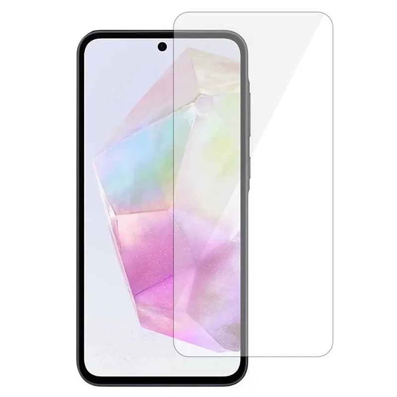 Folie Securizata pentru Samsung Galaxy A35, Flippy, Sticla Securizata 3D, High Definition Ultra Clear 2.5 HD, Margini Arc, 0.3 mm, Anti Zgirieturi, Anti bule, Transparenta