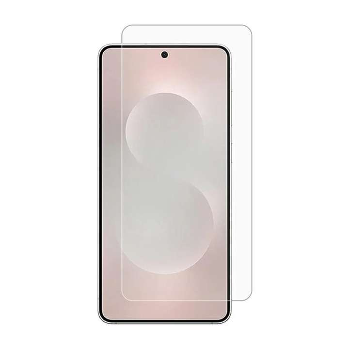 Biztonsági fólia Samsung Galaxy S25 Edge-hez, 3D edzett üveg, Ultra tiszta, nagy felbontású 2.5 HD, Ívelt élek, 0.3 mm, Karcálló, Buborékmentes, Átlátszó