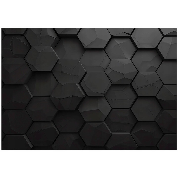 Gyerektapéta, 3D, Hatszögek, Gaming, 150x105 cm, Modern, Tapéta, 16083VX3