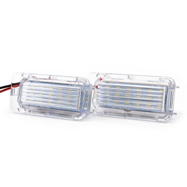 Set 2 bucati lampa numar LED, pentru Ford Fiesta, Fusion, Mondeo, Amio 4543, 7903