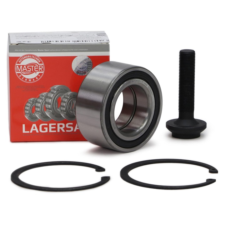 Rulment butuc roata fata/spate, Master Sport Germany, 37x43x82mm, compatibil Audi 80/100/A4, Skoda Superb, VW Passat