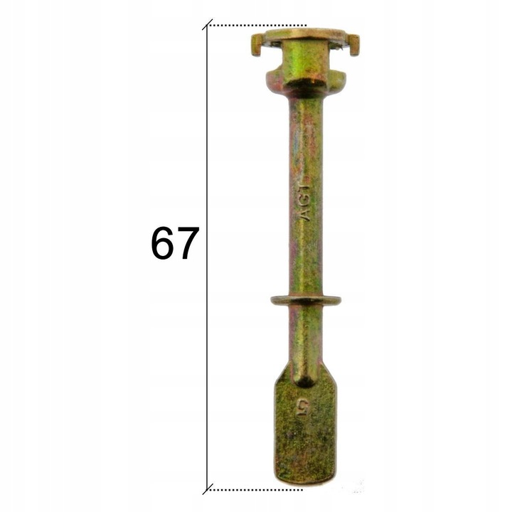 Volkswagen zárszerelő készlet - 67 mm