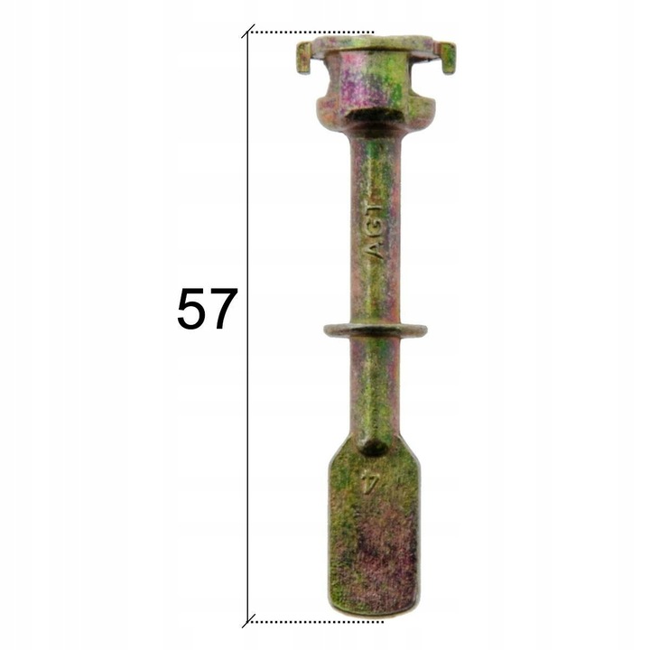 Volkswagen zárjavító készlet - 57 mm