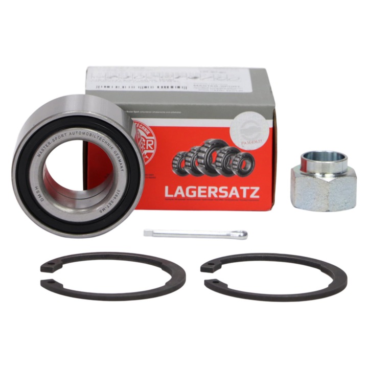 Rulment butuc roata Master-Sport pentru Chevrolet Aveo/Kalos, Daewoo Kalos/Lanos, dimensiuni 37x64mm, 0.58kg