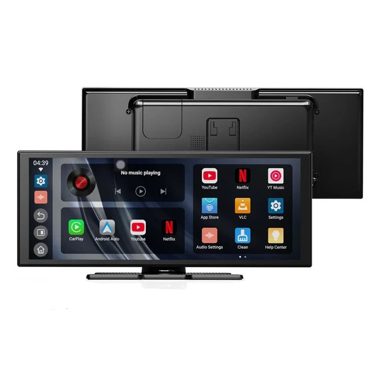 Monitor auto Ottocast 11,4", negru, cu sistem Android 13 – ecran multimedia pentru masina