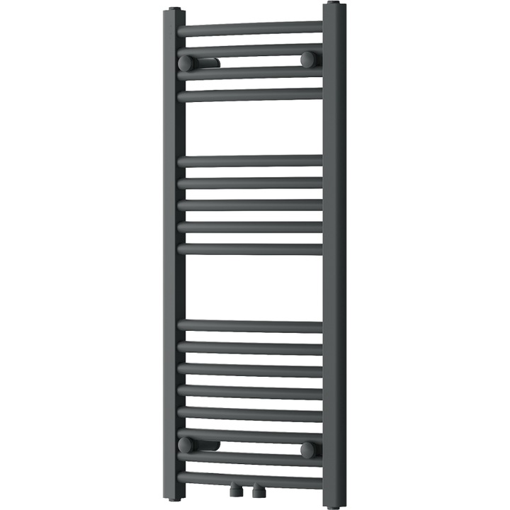 Mexen Ares fürdőszobai radiátor, 900x400mm, 312W, antracit, létra típusú