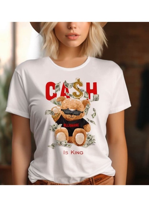 Дамска тениска Billionaire Бяла, Бял