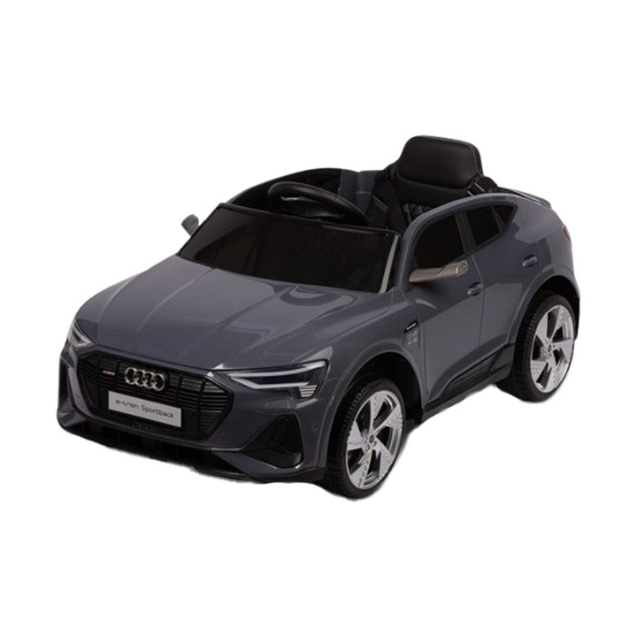 Elektromos autó távirányítóval gyerekeknek, Audi E-tron Sportback Toyz, 320896, Szürke