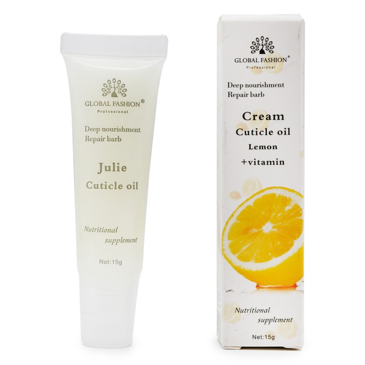 Crema hidratanta pentru cuticule, 15 g, lamaie