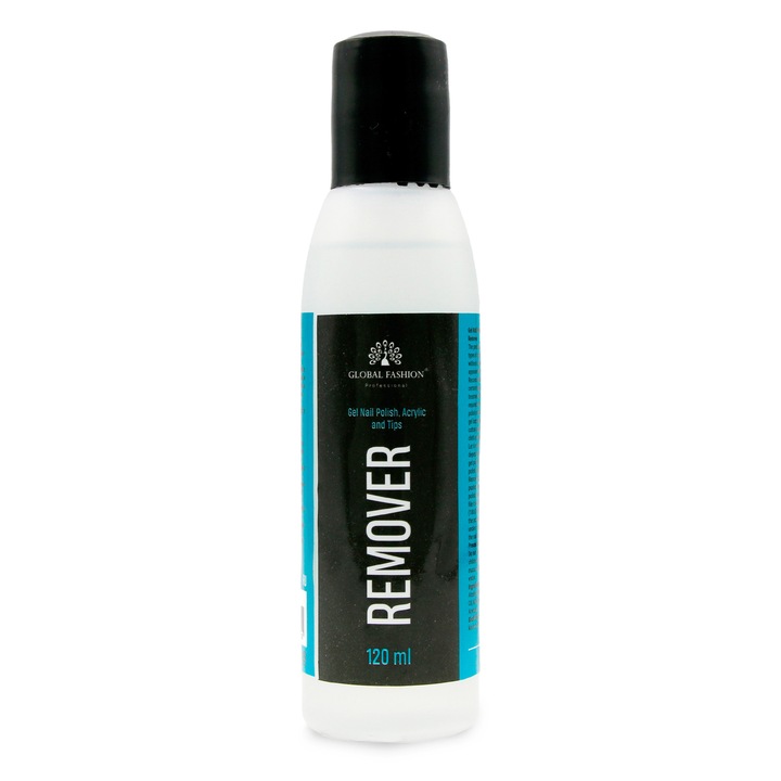 Solutie pentru indepartarea ojei semipermanente, acrilului, tipsuri 120 ml