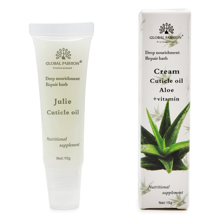 Crema hidratanta pentru cuticule, 15 g, aloe
