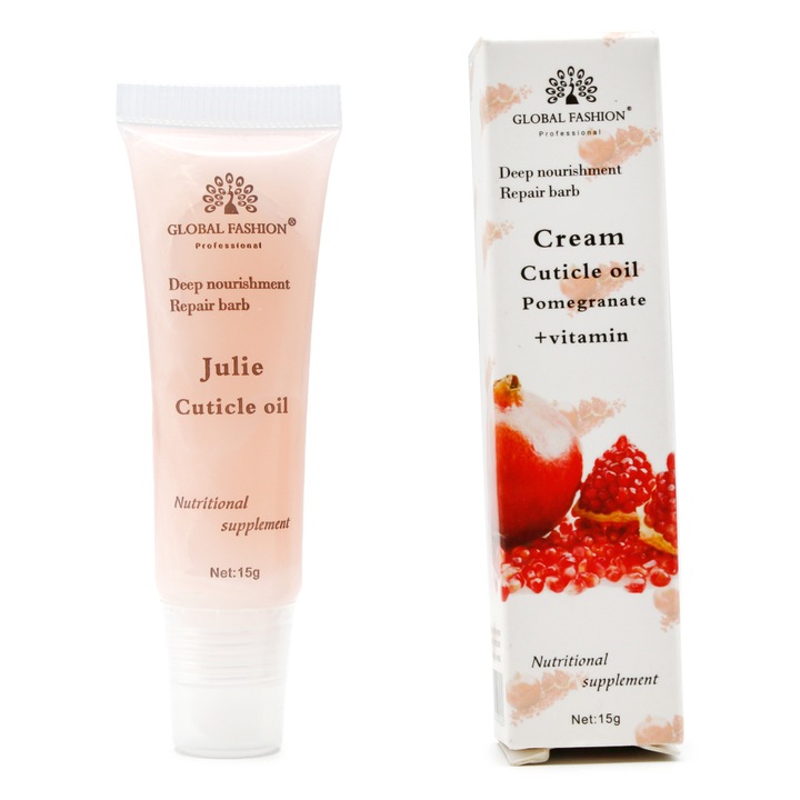 Crema hidratanta pentru cuticule, 15 g, rodie