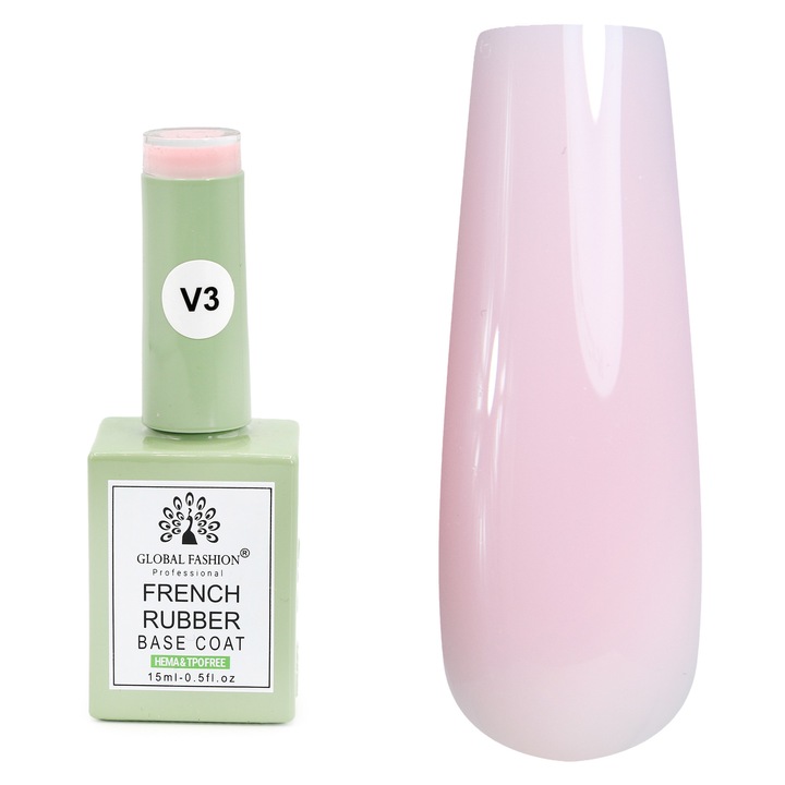 Baza French pentru unghii, 15 ml, 03 VE102