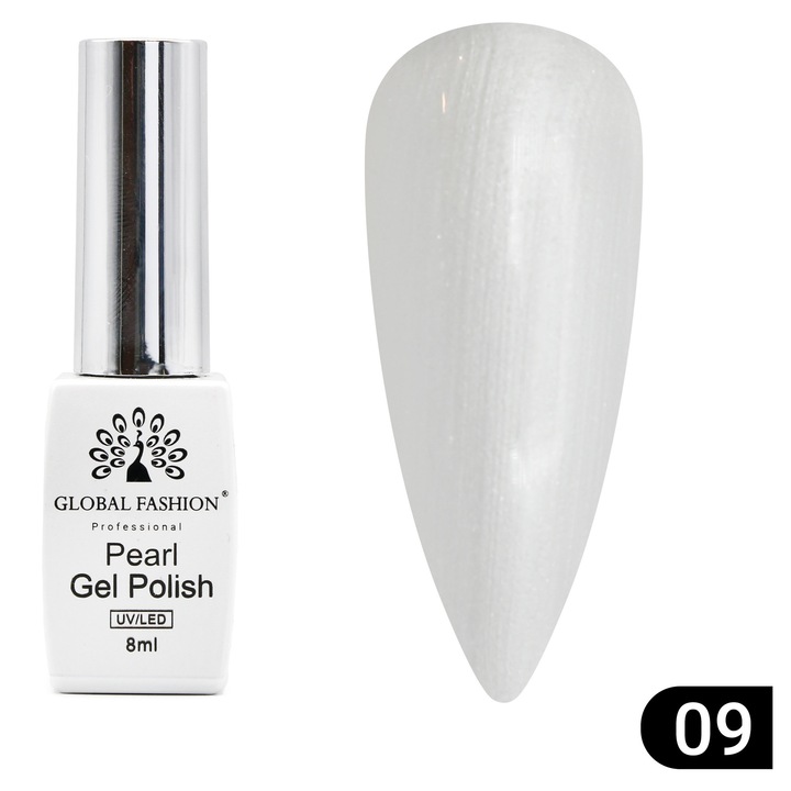 Oja semipermanenta Pearl 8 ml, 09