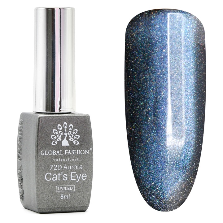 Oja semipermanenta Cat eyes 72D Aurora, 12