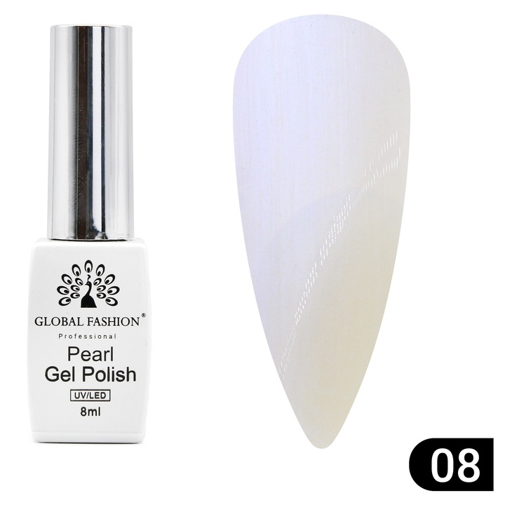 Oja semipermanenta Pearl 8 ml, 08