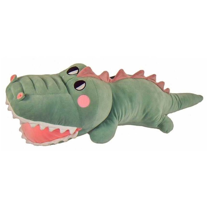Ölelni való plüss krokodil, 85 cm