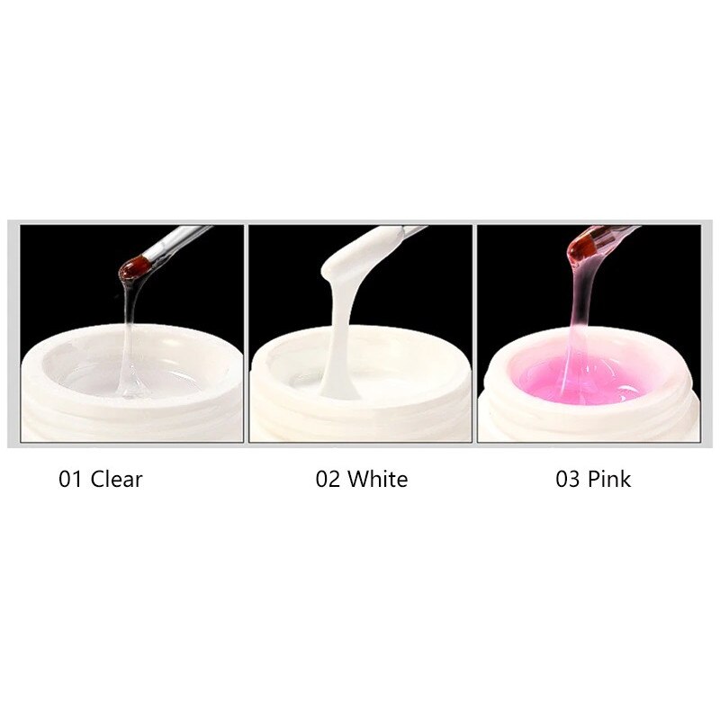 Gel UV Monophase 3 En 1 LINA - 15 Ml - Base, Construction, Finition Manucure - Neuf